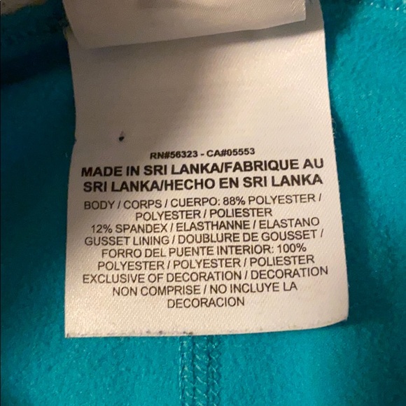 Lightly Used Women’s Aqua Nike Leggings XS - Picture 3 of 8